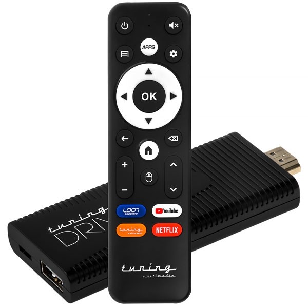 Tuning Drive 4K Ultra HD Wi-Fi Android Preto - Lançamento 2024